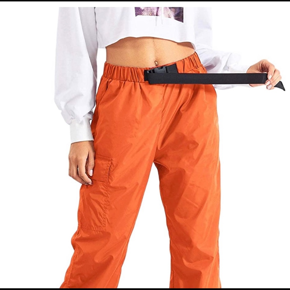 Iceberg Jeans Orange Capris Women’s Size 26.